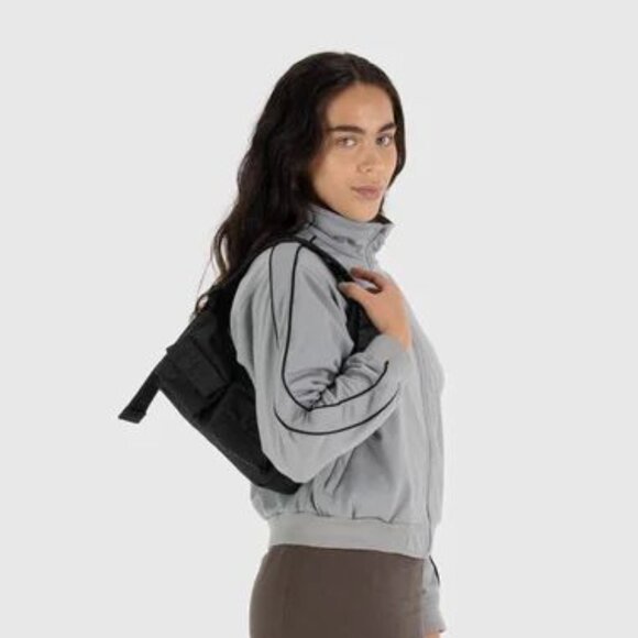 NWT Baggu Cargo Shoulder Bag - Black - Picture 4 of 4